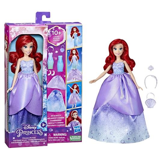 HASBRO Disney Princess Ariel sa 10 outfita
