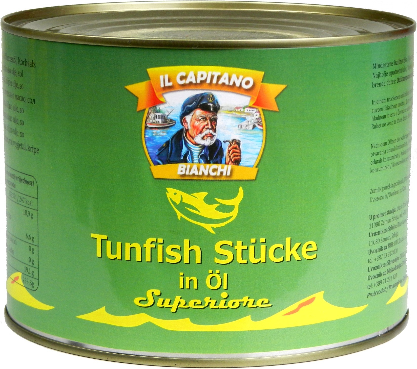 Il Capitano Tunjevina Superior, Komadići, 1705g