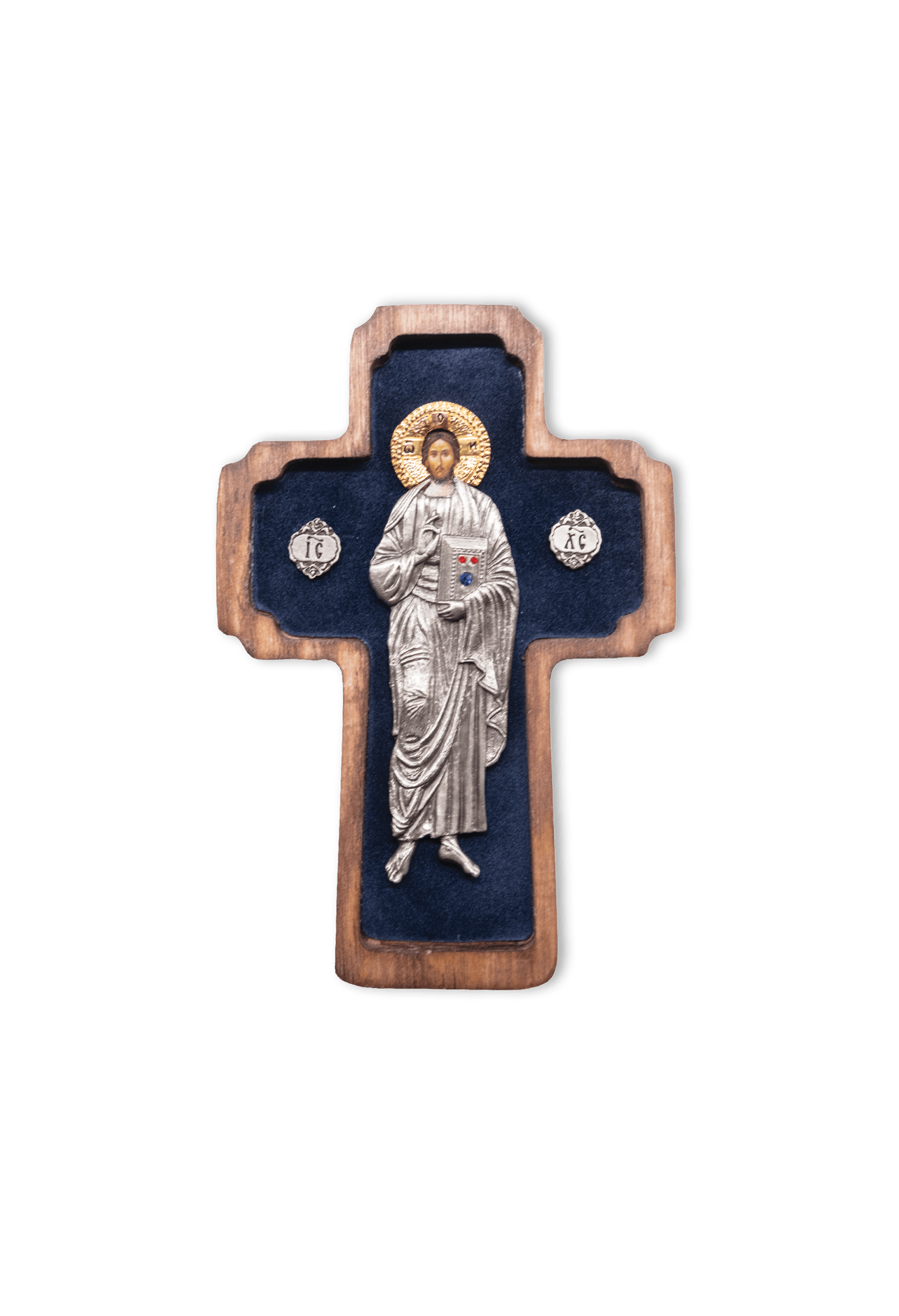 Ikona krst Gospod Isus Hristos, 93x150x22mm