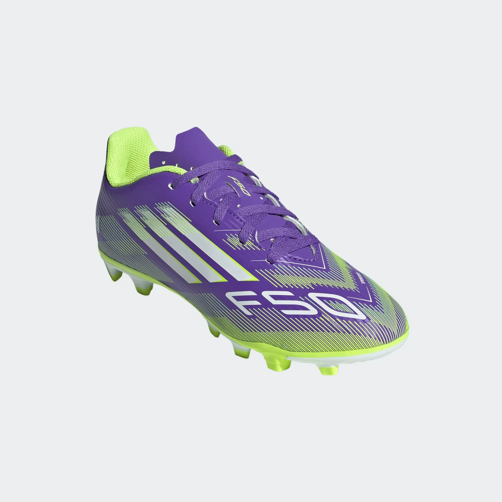 Adidas Kopačke za dečake F50 Club Fg/Mg J, JI0030, Ljubičaste
