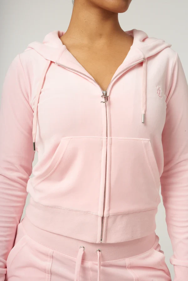 Juicy Couture Ženski duks sa kapuljačom Robertson, Roze