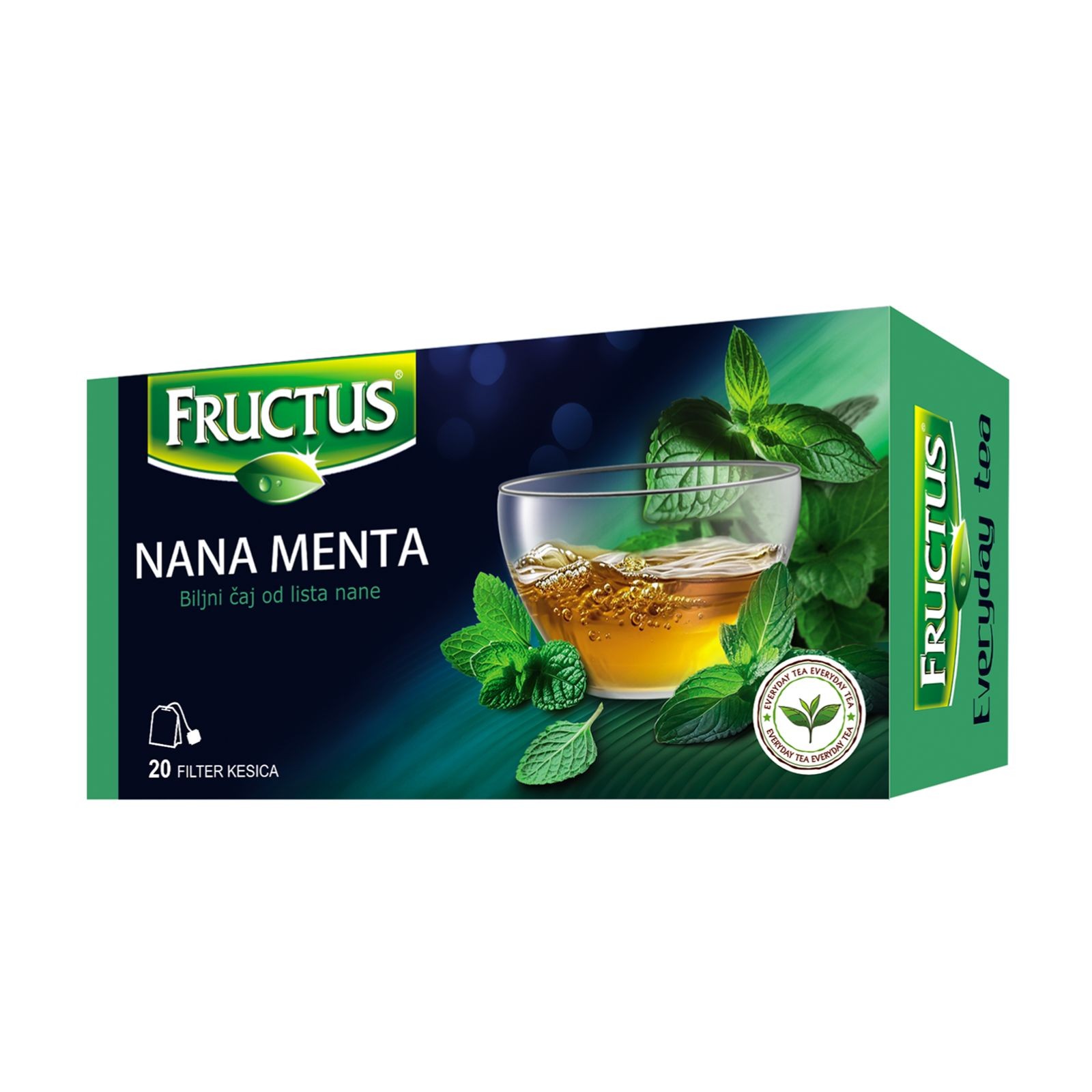 FRUCTUS Čaj od nane 20g, 20x1g