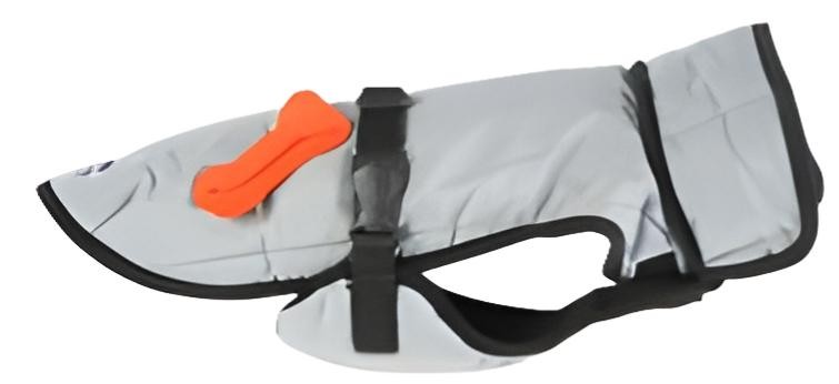 Pet Line Jakna za pse, S, Sivo-crna