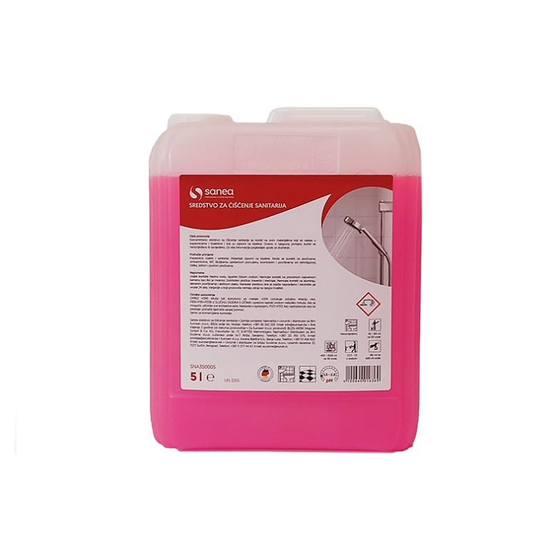 SANEA Sredstvo za čišćenje sanitarija, 5L