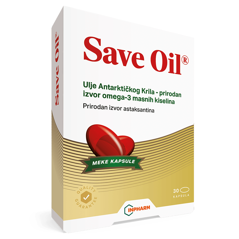 Inpharm Sace Oli, Za povišene trigliceride, 30 kapsula