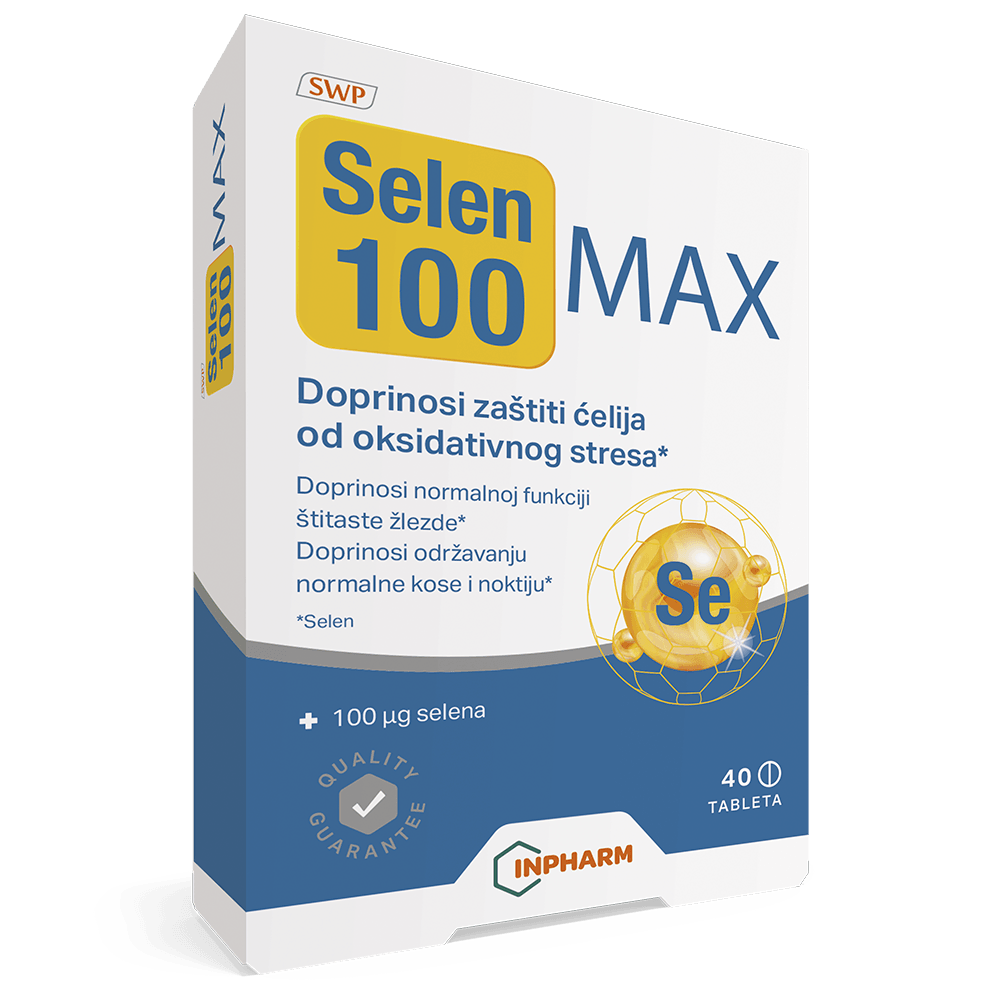 Inpharm Selen 100 Max, 40 tableta