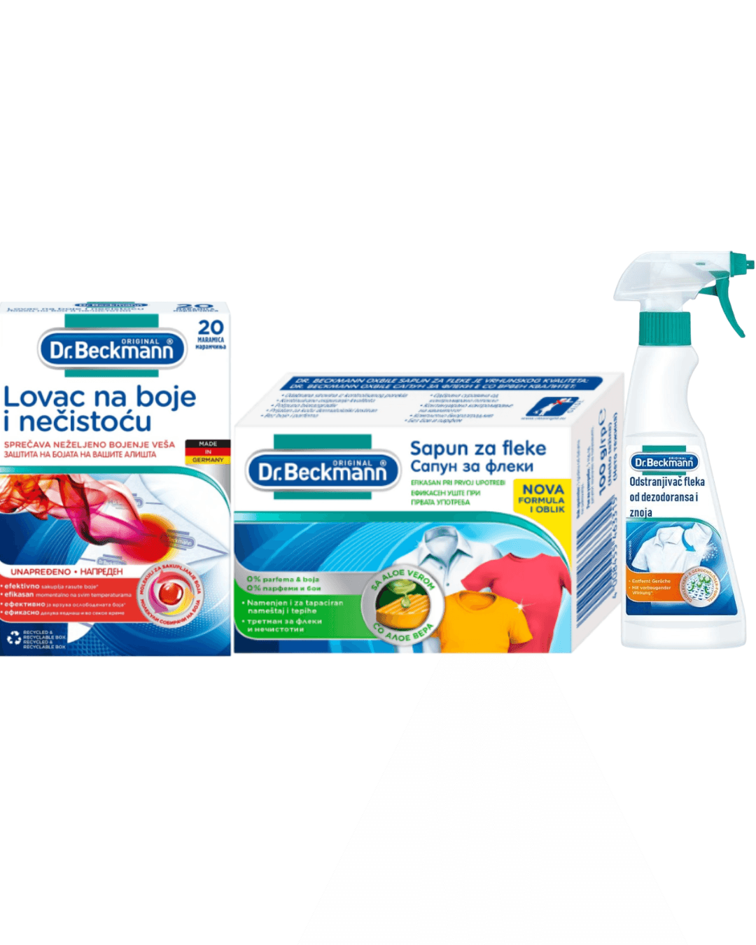 Dr.Beckmann Paket za skidanje fleka