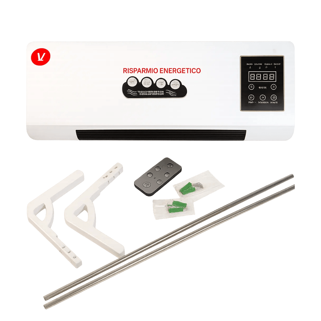 Zidna grejalica sa daljinskim upravljačem i digitalnim displejem