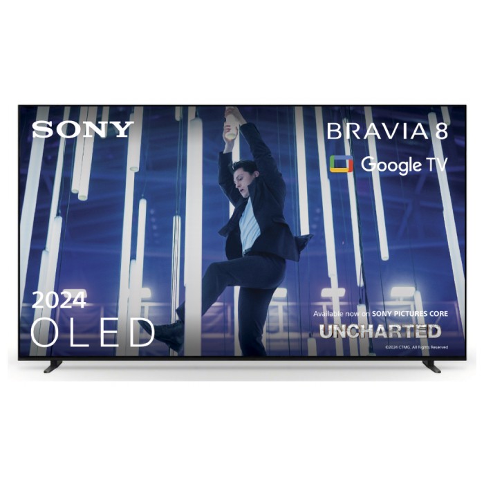 Sony Televizor K55XR80PAEP 55", BRAVIA 8, OLED, 4K UHD, Google TV, Crni