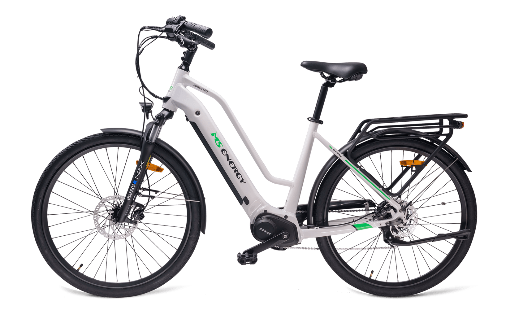 MS ENERGY Električni bicikl eBike c100 beli