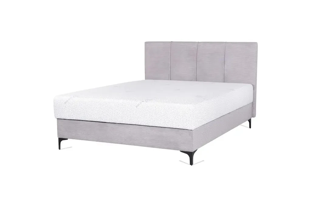 Grantex Line Francuski ležaj Mossa, 160x200cm, Sivi