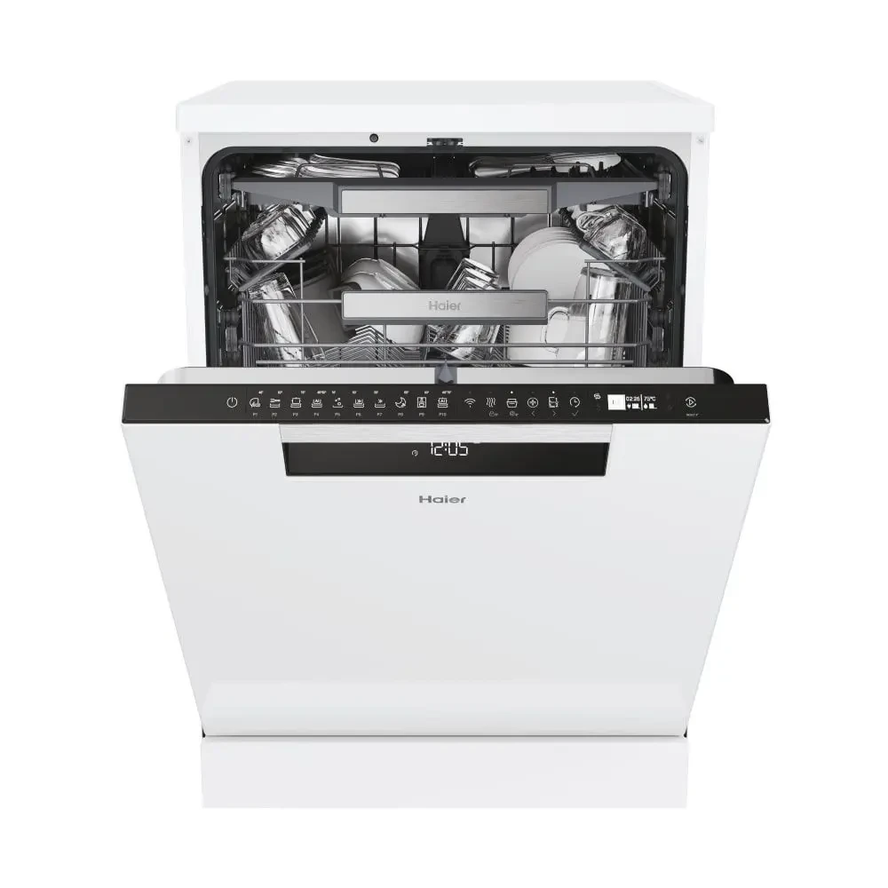 Haier Mašina za sudove XF 5C4M1W, 15 kompleta, Wi-Fi, Bluetooth, Bela