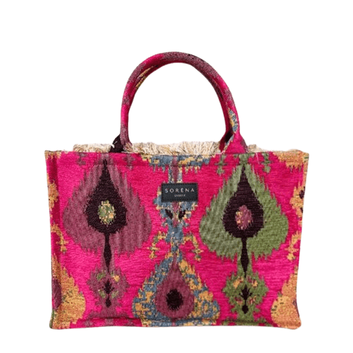 SORENA HANDMADE Francois Tote Ženska torba, Roze