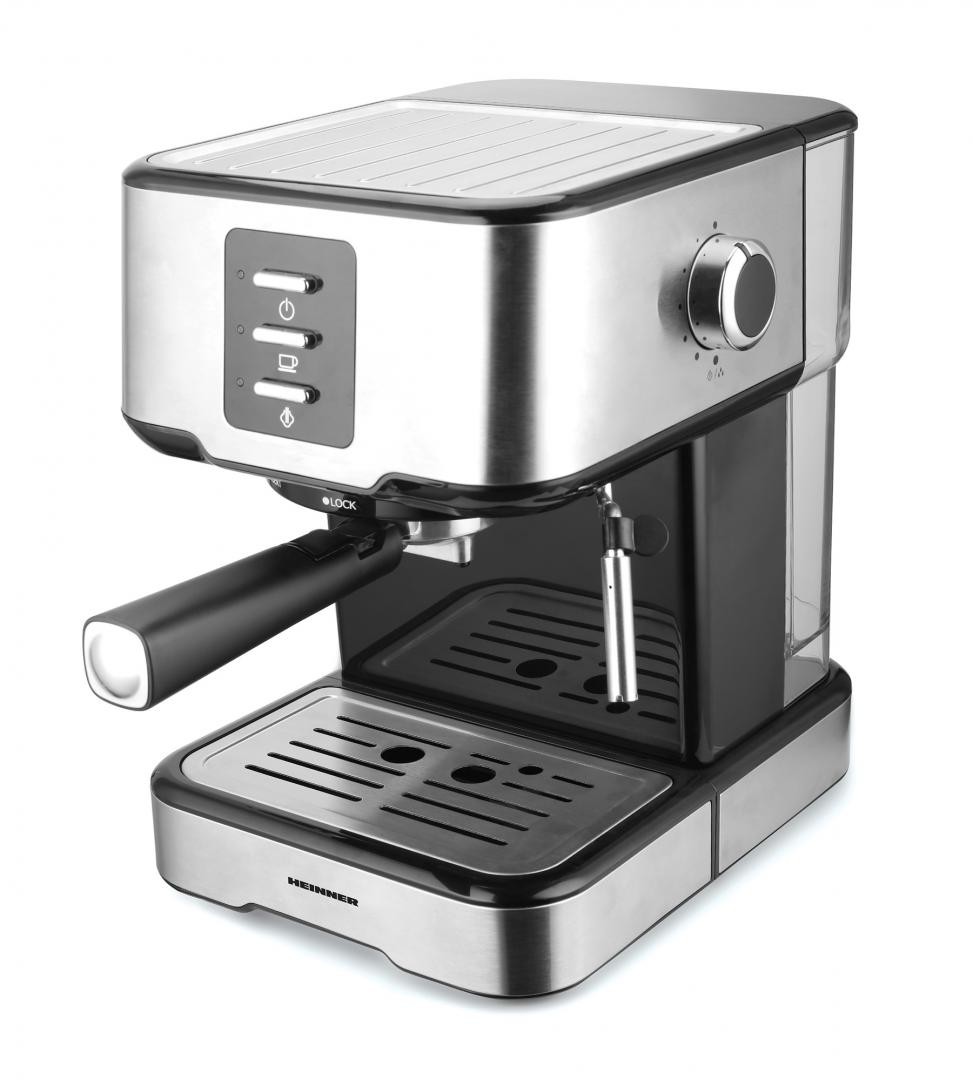 HEINNER Brasillo HEM-850IXBK Espresso aparat, 850W, 1,5l, Inoks