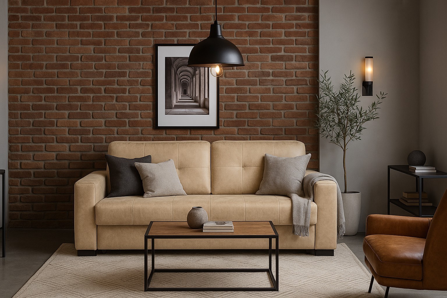 SIMPO Trosed sa mehanizmom, De Marco, Bež