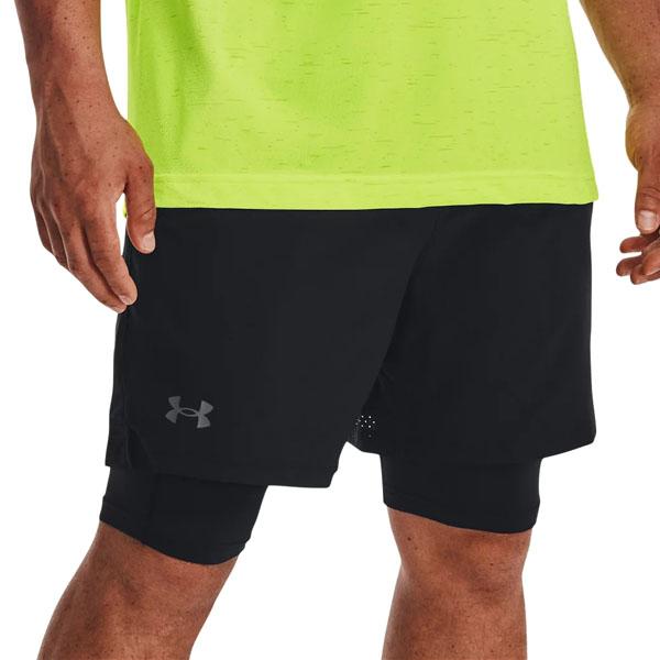 Selected image for UNDER ARMOUR Muški šorts VANISH WOVEN 2IN1 STS crni