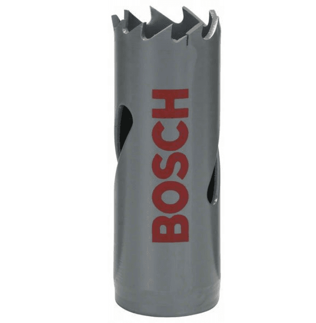 Selected image for BOSCH Testera za otvore HSS-bimetal za standardne adaptere 2608584102 20 mm 25/32" siva