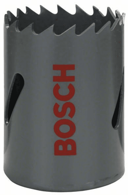 BOSCH Testera za otvore HSS-bimetal za standardne adaptere 2608584111 38 mm 1 1/2" siva