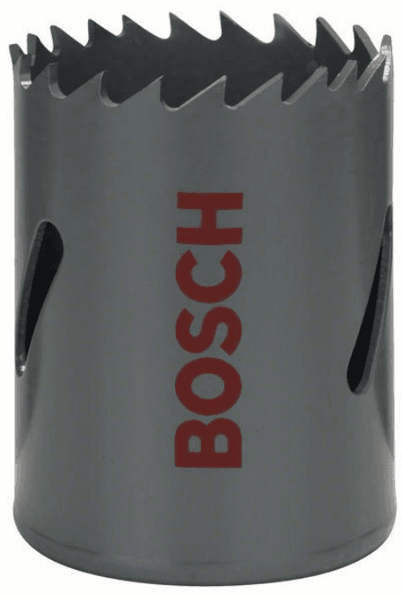 BOSCH Testera za otvore HSS-bimetal za standardne adaptere 2608584112 40 mm 1 9/16" siva