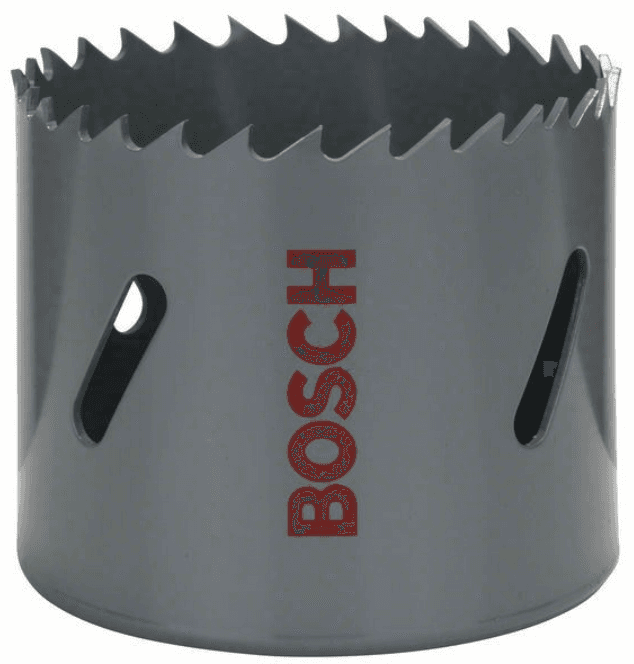 BOSCH Testera za otvore HSS-bimetal za standardne adaptere 2608584120 60 mm 2 3/8" siva