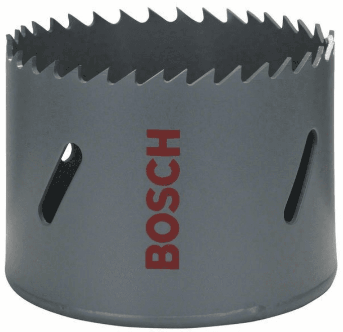 BOSCH Testera za otvore HSS-bimetal za standardne adaptere 2608584123 68 mm 2 11/16" siva