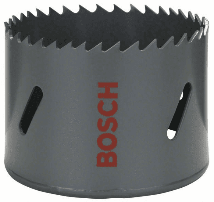 Selected image for BOSCH Testera za otvore HSS-bimetal za standardne adaptere 2608584124 70 mm 2 3/4" siva