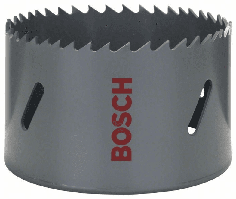 BOSCH Testera za otvore HSS-bimetal za standardne adaptere 2608584126 79 mm 3 1/8" siva