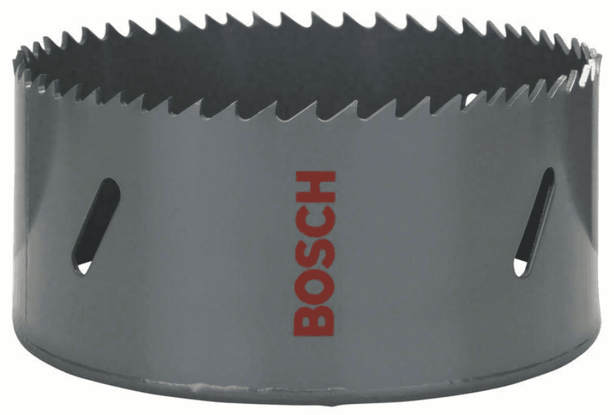 BOSCH Testera za otvore HSS-bimetal za standardne adaptere 2608584132 105 mm 4 1/8" siva