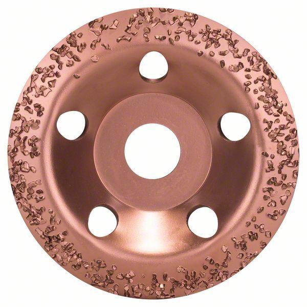 Selected image for BOSCH Lončasta ploča sa tvrdim metalom 2608600178 115 x 22.23 mm/ grubo zakošeno bronzana