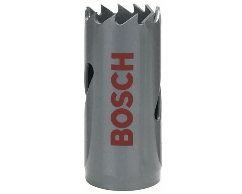 Selected image for BOSCH Testera za otvore HSS-bimetal za standardne adaptere 2608584141 24 mm 15/16" siva