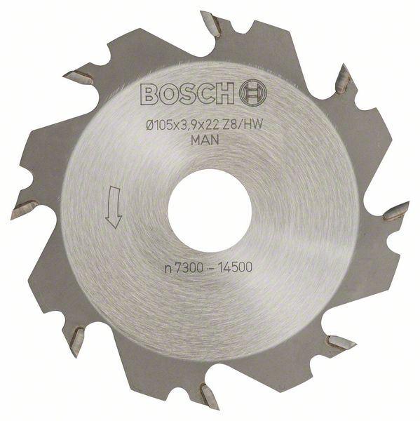 Selected image for BOSCH Pločasto glodalo 3608641013 8 22 mm 4 mm srebrno