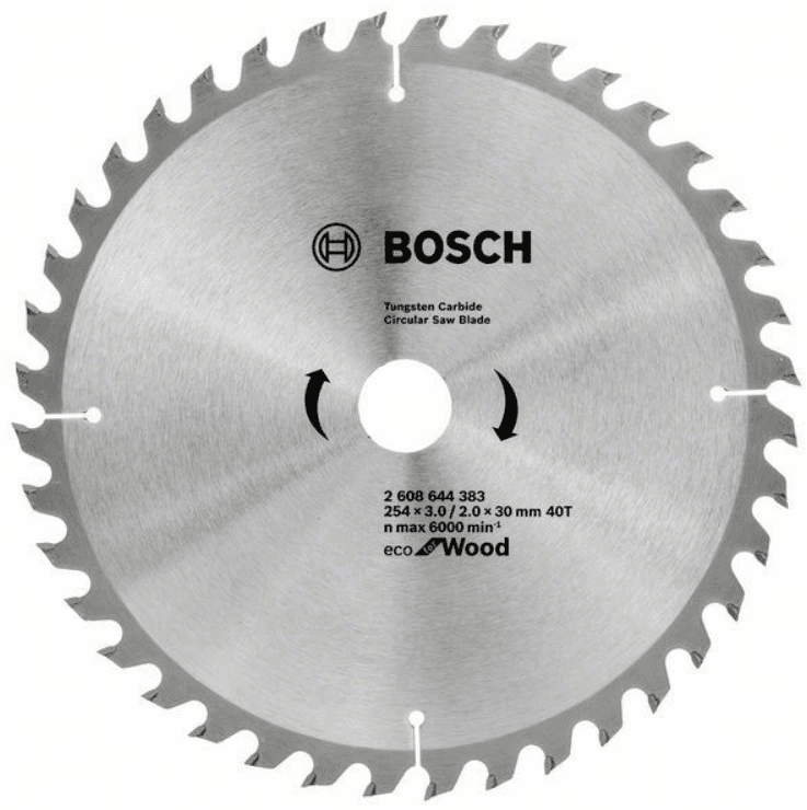 Selected image for BOSCH List kružne testere za drvo Ø254x2.5x30/40z Eco