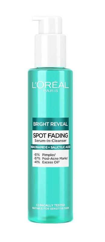 L'Oreal Paris Penušavi gel za čišćenje lica Bright Reveal 150ml