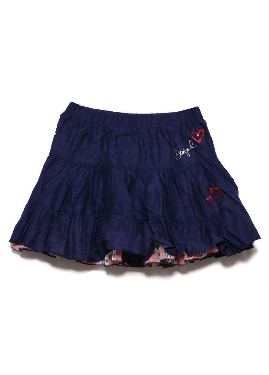 DESIGUAL Suknja za devojčice tamnoplava