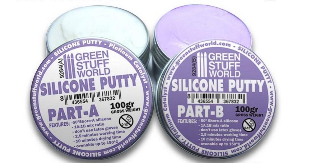 GREEN STUFF WORLD Silikon Violet Putty 200gr