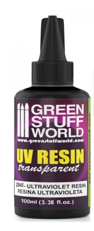 GREEN STUFF WORLD Kristalno providni gel UV RESIN 100ml Clear