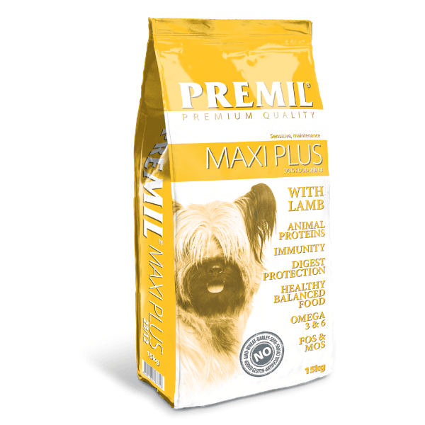 PREMIL Suva hrana za pse Maxi Plus 23/12 15kg
