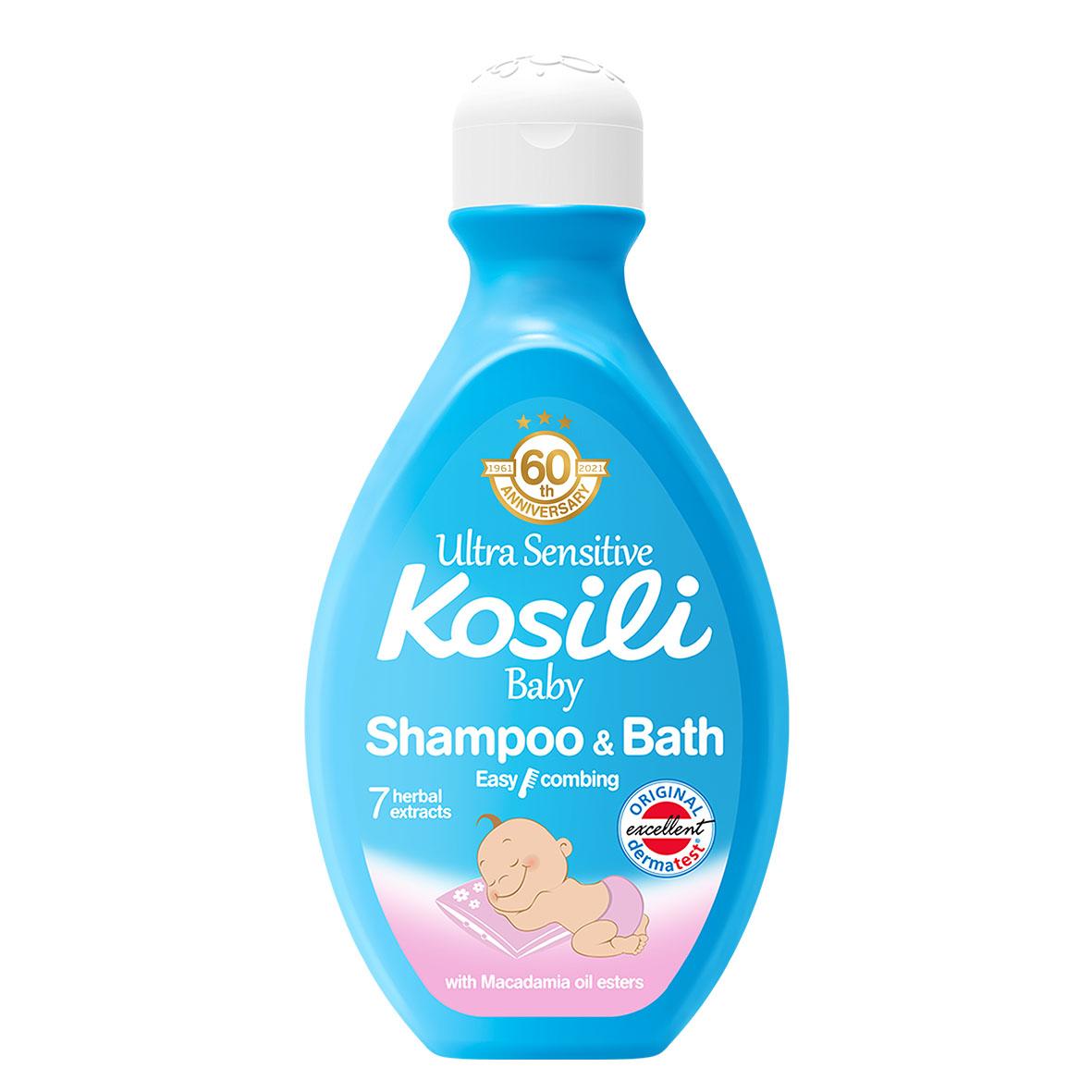 Slike KOSILI Baby šampon i kupka plava 400 ml