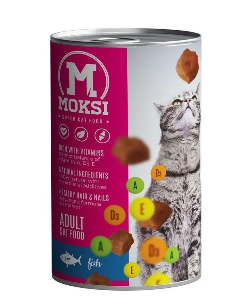 Selected image for MOKSI Konzerva za mačke Riba 415g