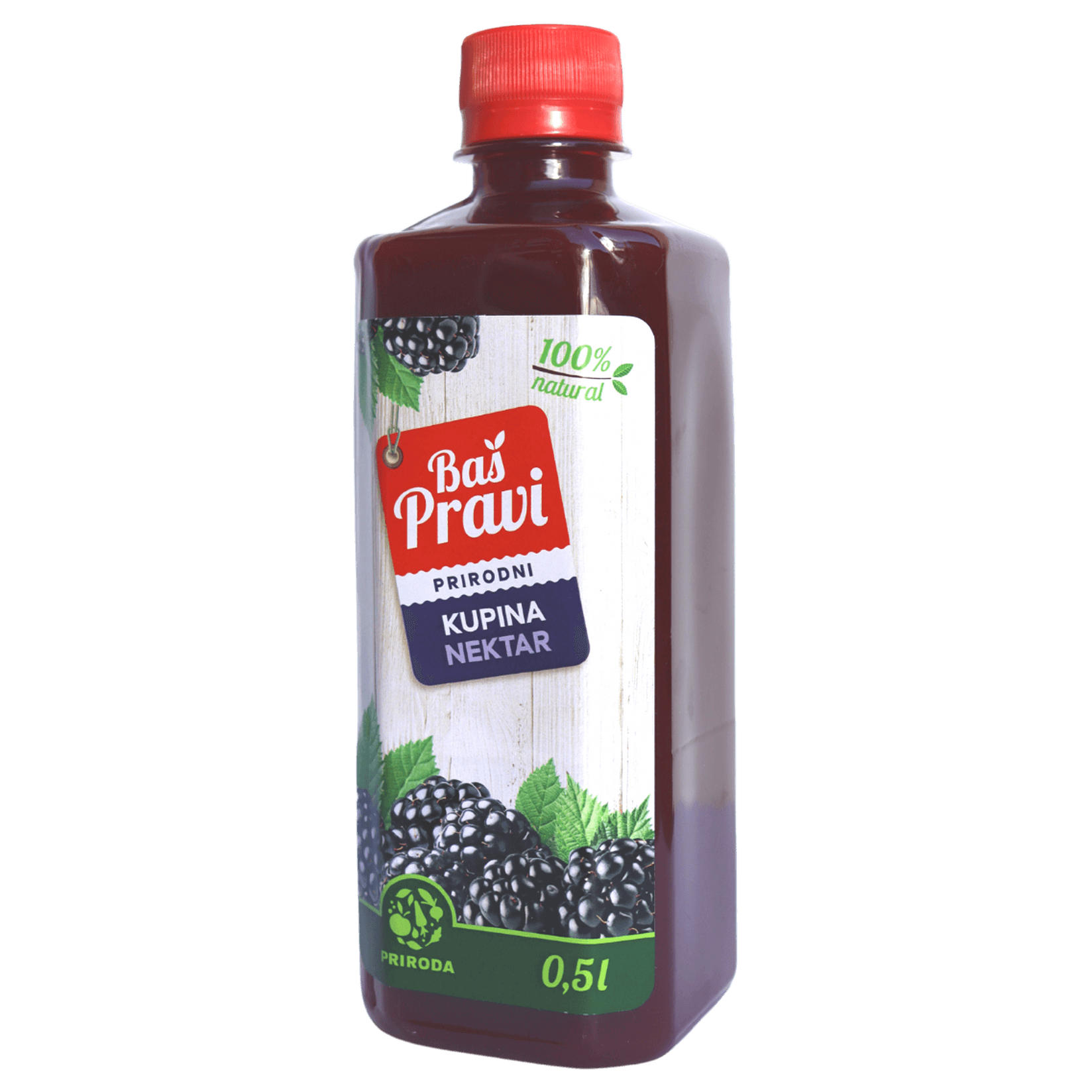 Selected image for BAŠ PRAVI Prirodni sok kupina 0.5 l
