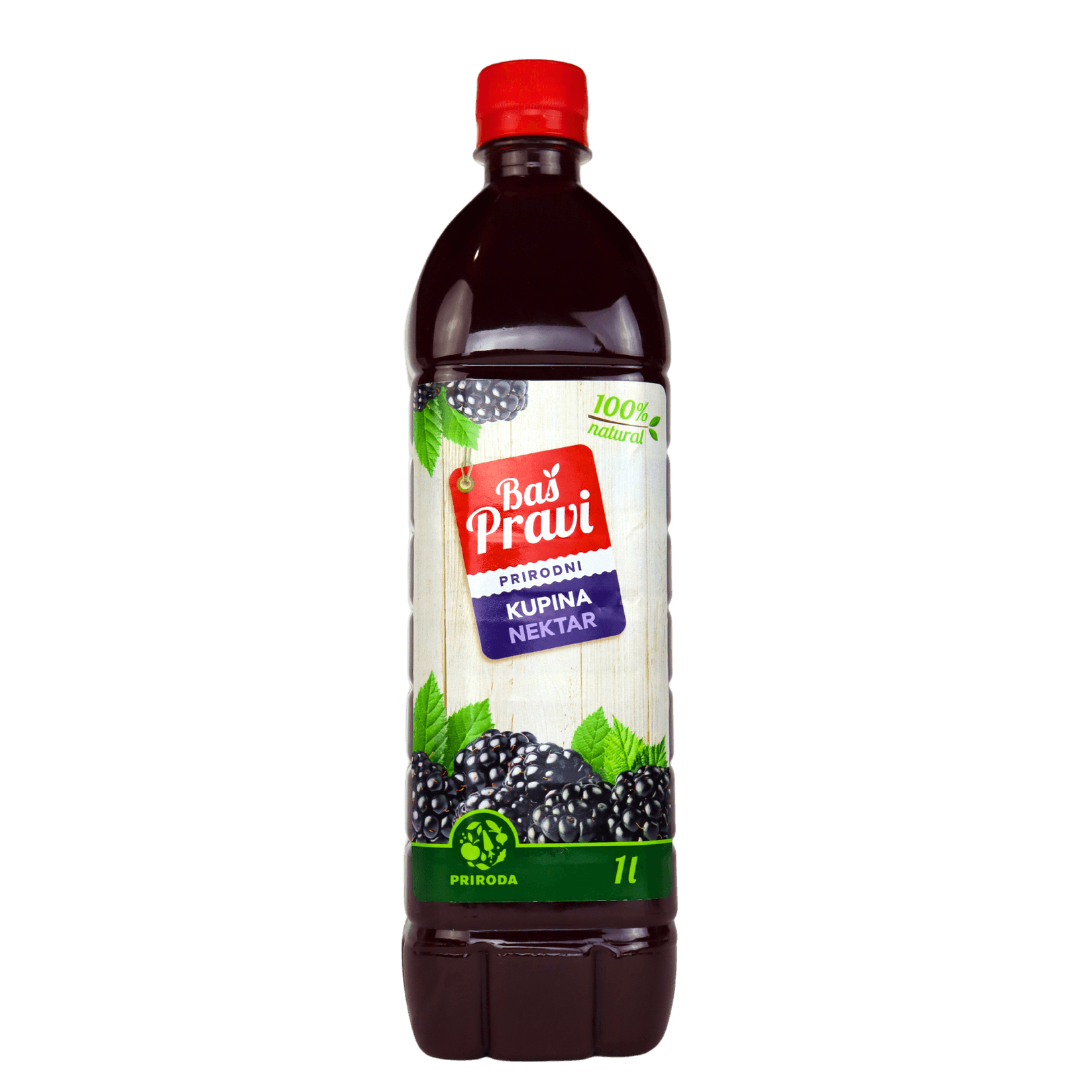 Selected image for BAŠ PRAVI Prirodni sok kupina 1l