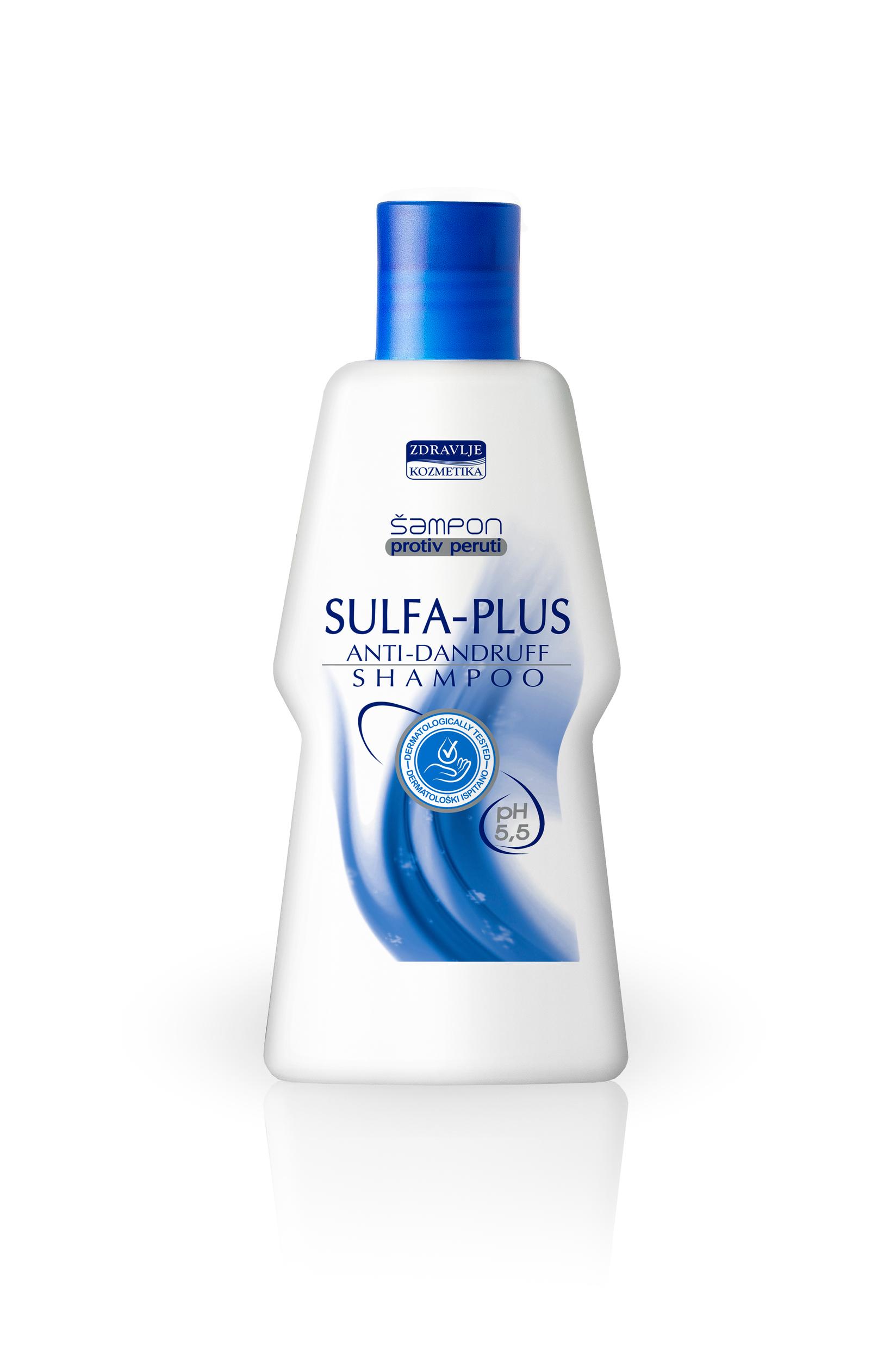 ZDRAVLJE KOZMETIKA Sulfa-Plus Šampon protiv peruti,100 ml