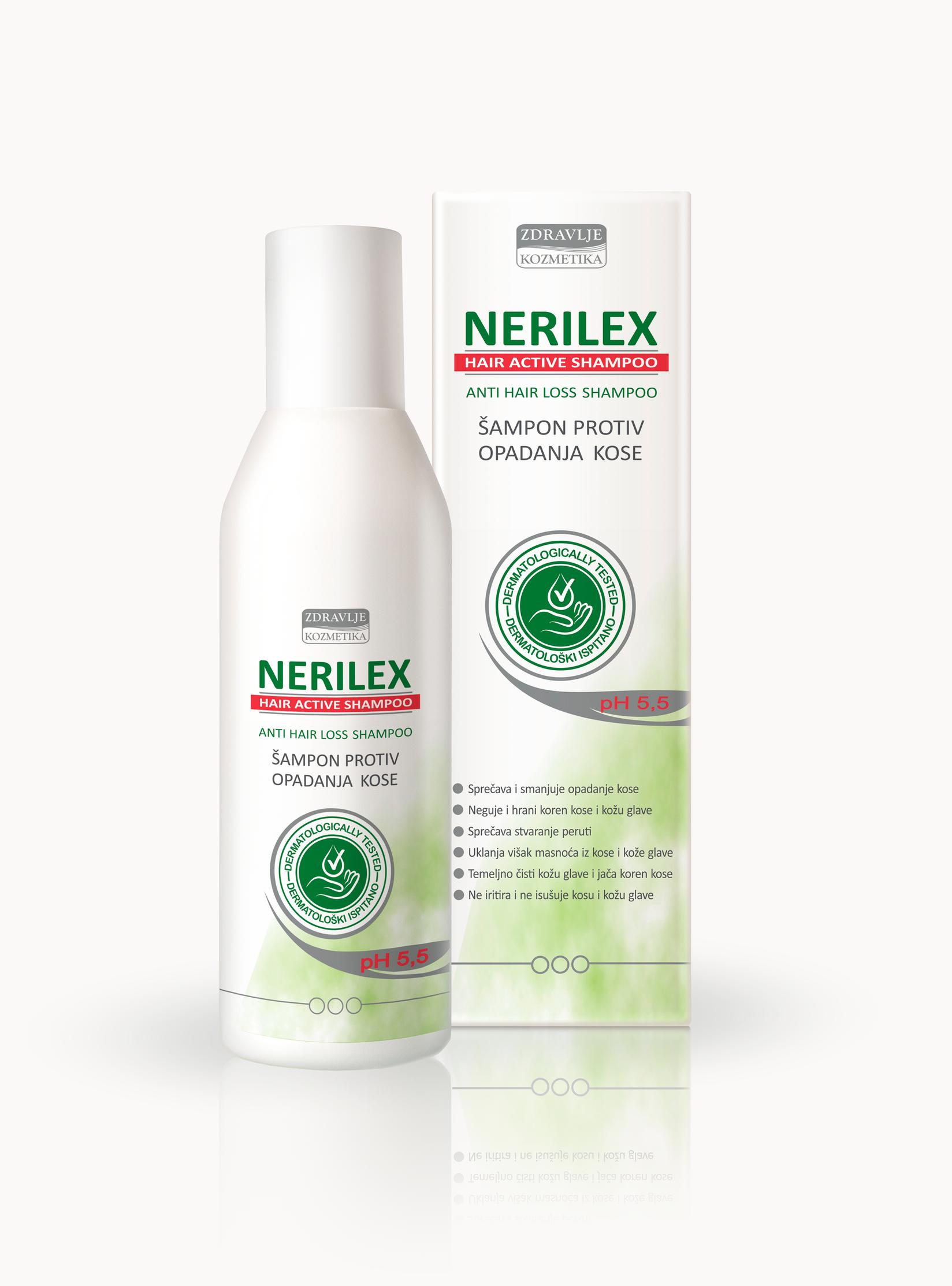 ZDRAVLJE KOZMETIKA Nerilex Šampon protiv opadanja kose, 100 ml