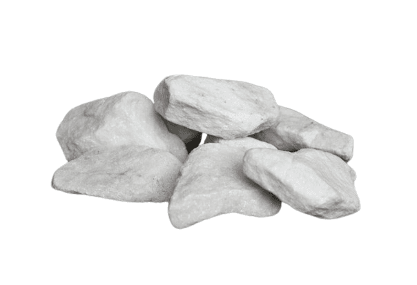UNIONPROMET Kamen nezaobljeni, 25kg džak, Beli