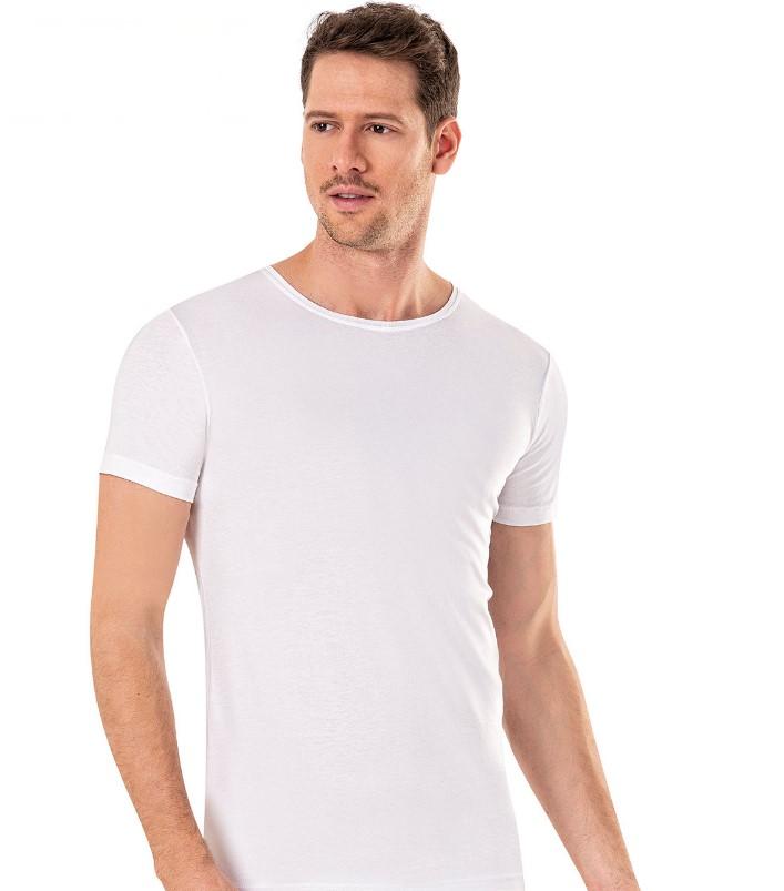 DOWRY Muška majica sa okruglim izrezom E521 bela