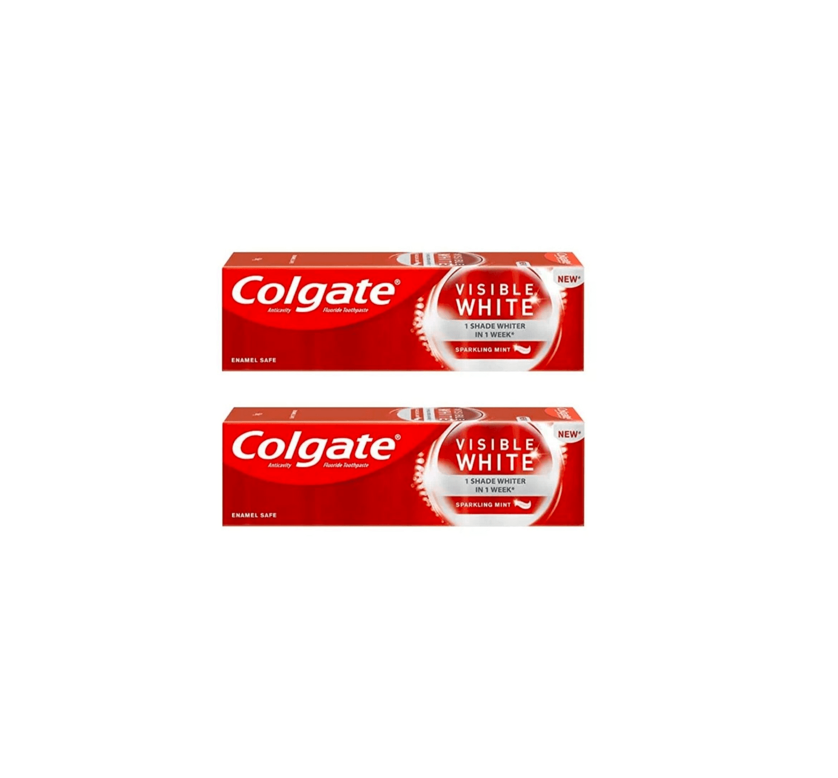 Selected image for Colgate Visible white Kaladont, 2 x 75 g
