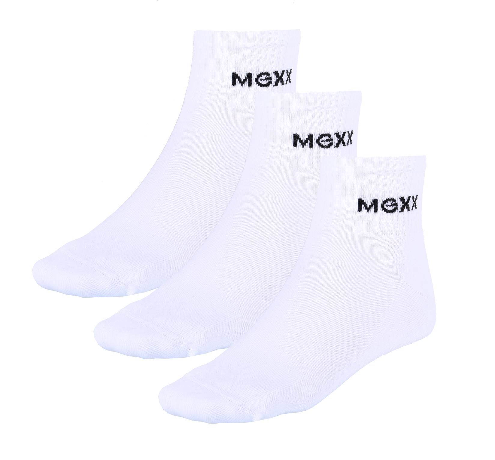 Selected image for MEXX Sportske čarape Quarter, Pakovanje od 3 para, Bele