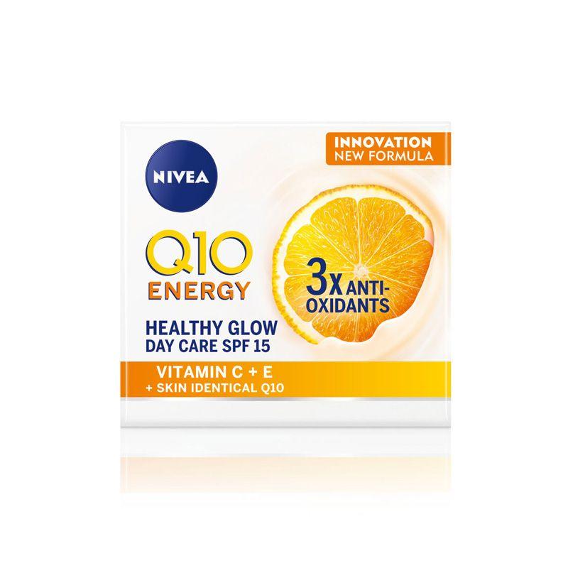 NIVEA Dnena krema Q10 Plus Energy, SPF 15, 50 ml