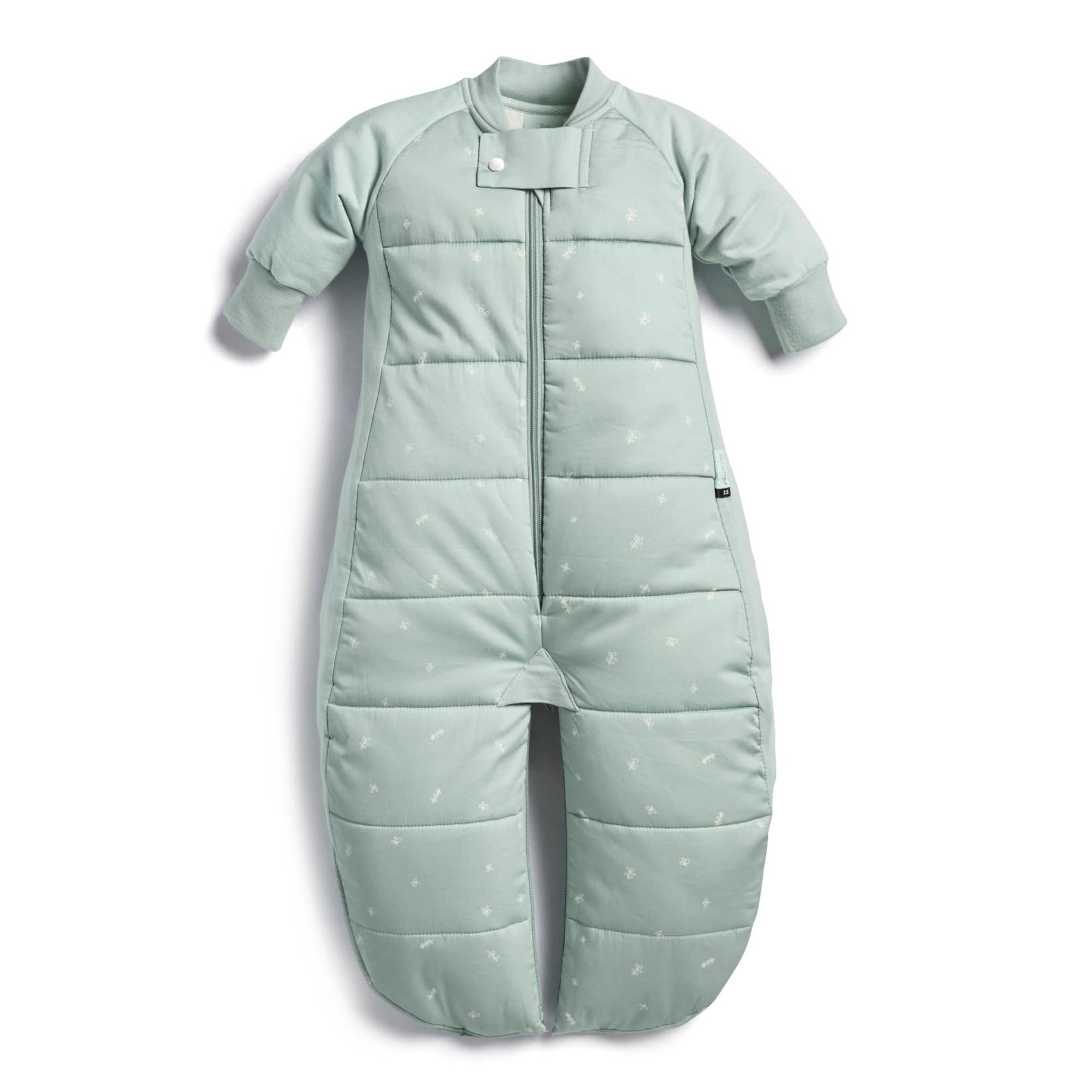 ERGO POUCH Vreća za spavanje sa mogućnošću odvajanja nogavica 3-12 m Sleep Suit Bag TOG 2.5 mint
