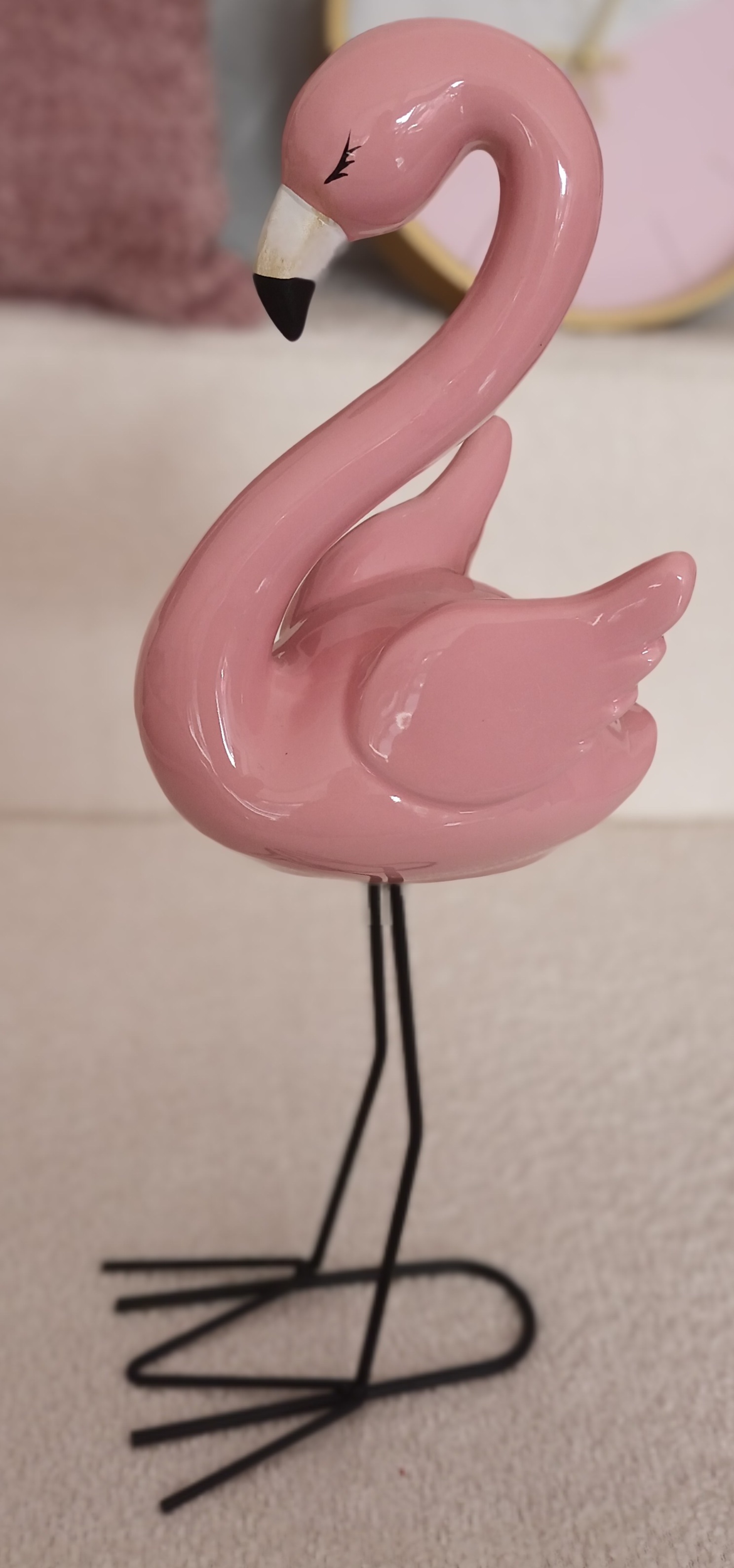 A MODERNA NAMEŠTAJ Flamingo figura roze